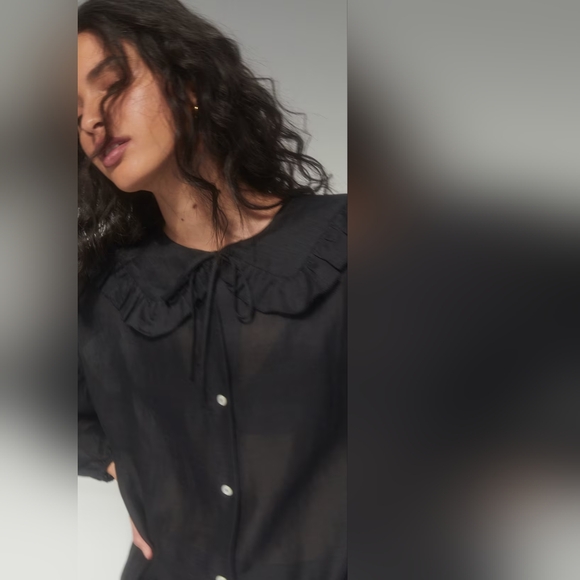 Aritzia Wilfred Splendour blouse size M new no tags - Picture 5 of 13